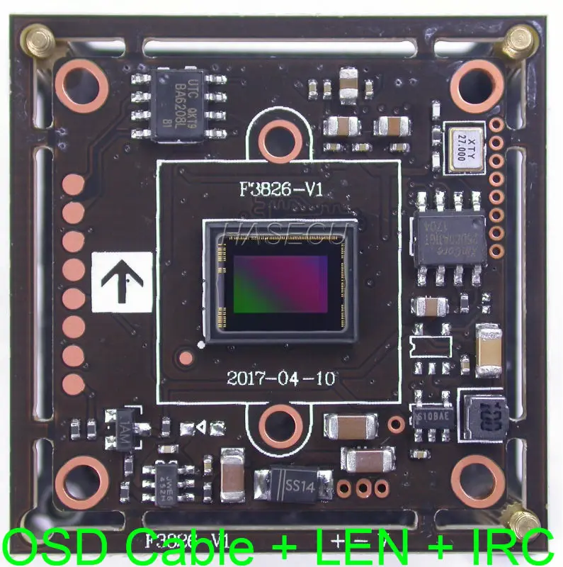 1/2 МП AHD. 9 &quotIMX326 CMOS датчик изображения FH8538 плата модуля камеры видеонаблюдения +