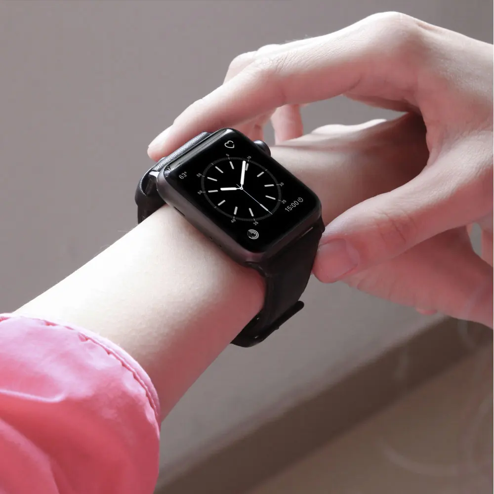 Ремешок из натуральной кожи для Apple IWatch 38 мм 42 сменный ремешок с нержавеющими