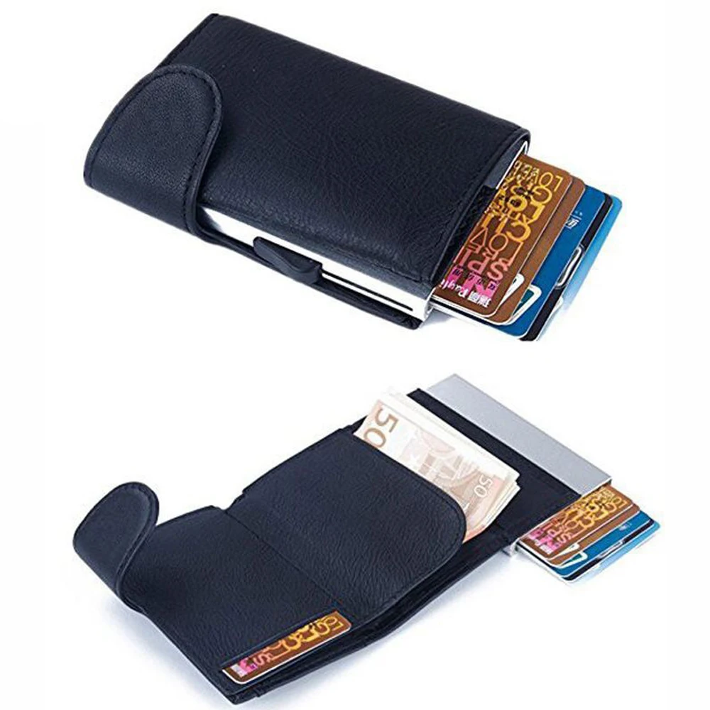 2019 новый стиль RFID держатель для карт в одной коробке минималистичный кошелек с