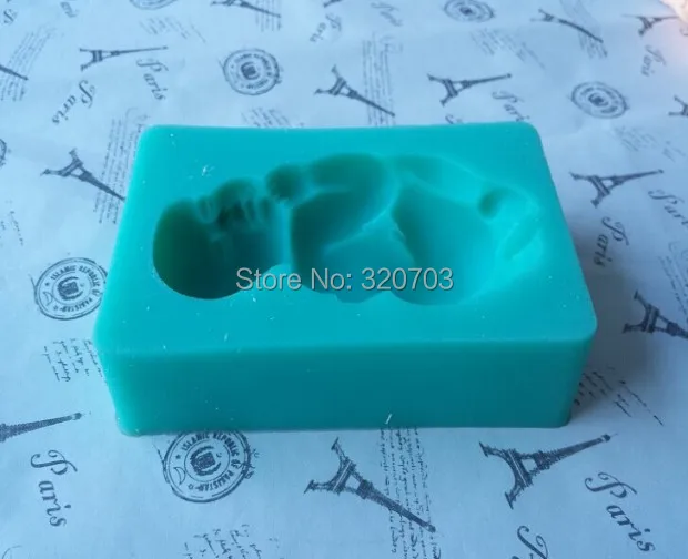 

Fashion Silicone Mold Baby Shape , 3D Popular Silicone Mold For Baking C033