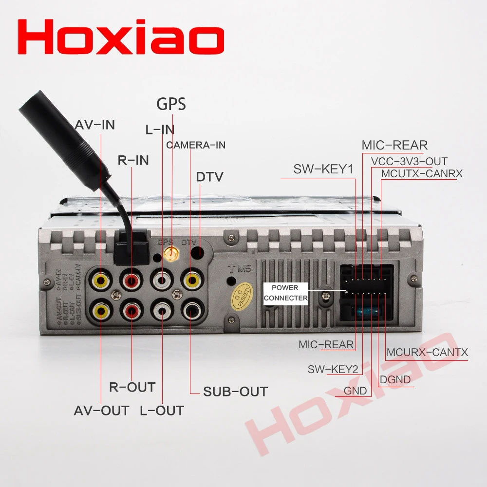 7 дюймовый GPS TFT LCD Автомобильный MP5 плеер Bluetooth FM радио мультимедийный