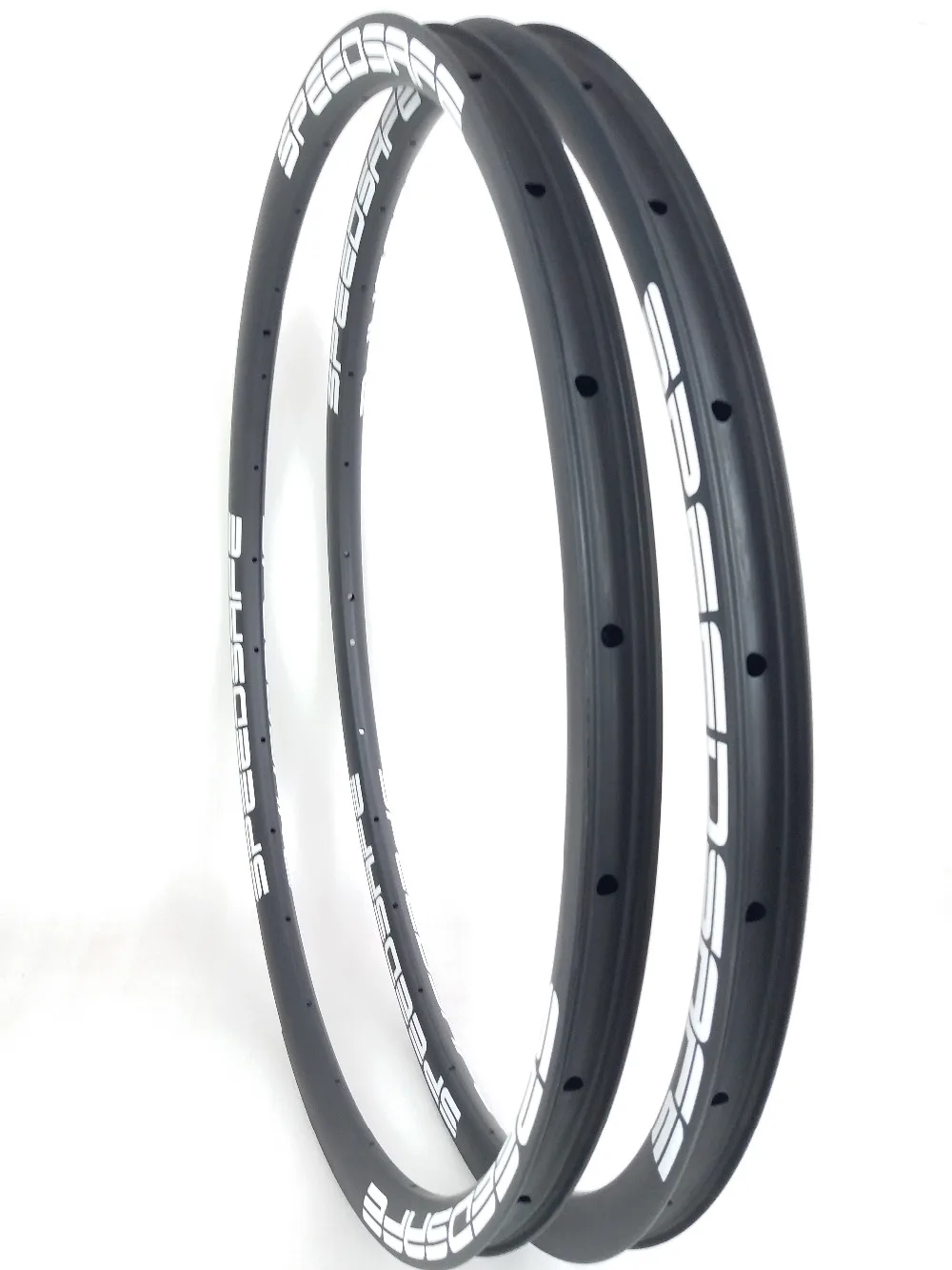 Асимметричные карбоновые диски 29er MTB XC race 28 мм бескамерные 3K 12K Twill с отверстиями
