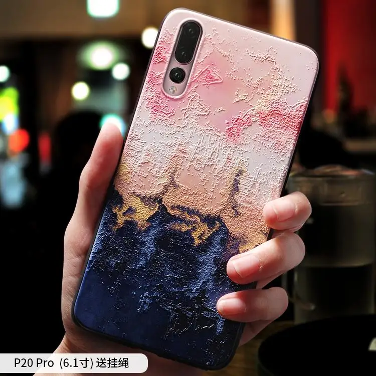 Ретро абстрактный минималистичный рельефный чехол для Huawei P20 PRO P10 Plus |