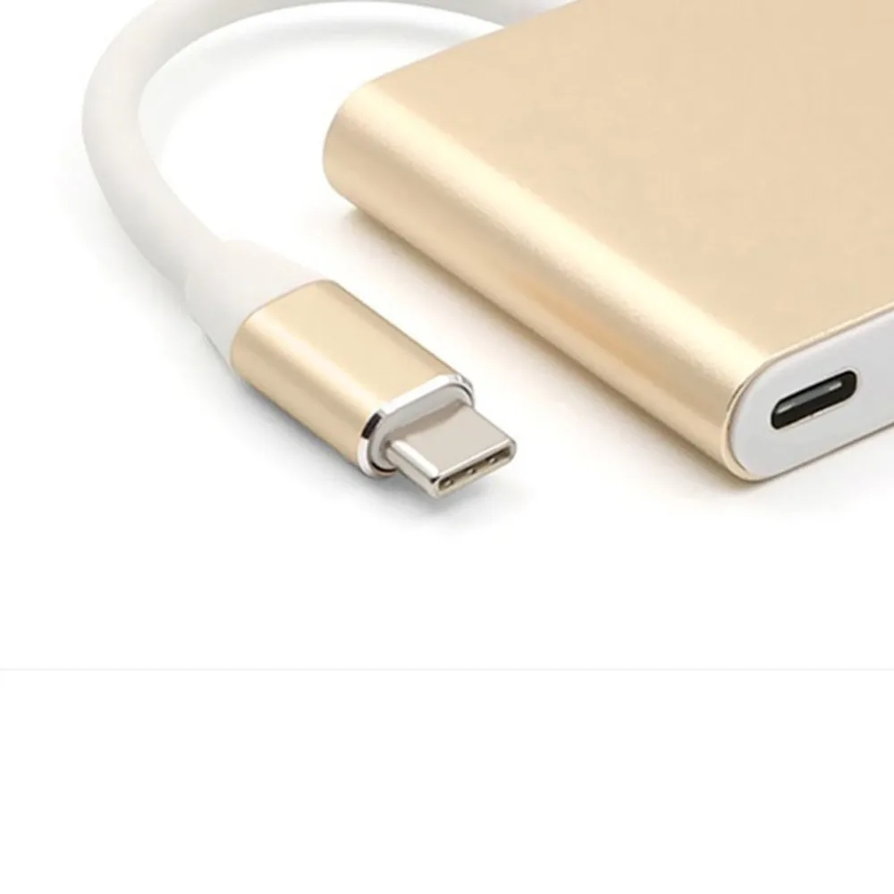 Usb type C к HDMI USB 3 0 адаптер для зарядки конвертер 1 концентратор MacBook Pro Pixel huawei