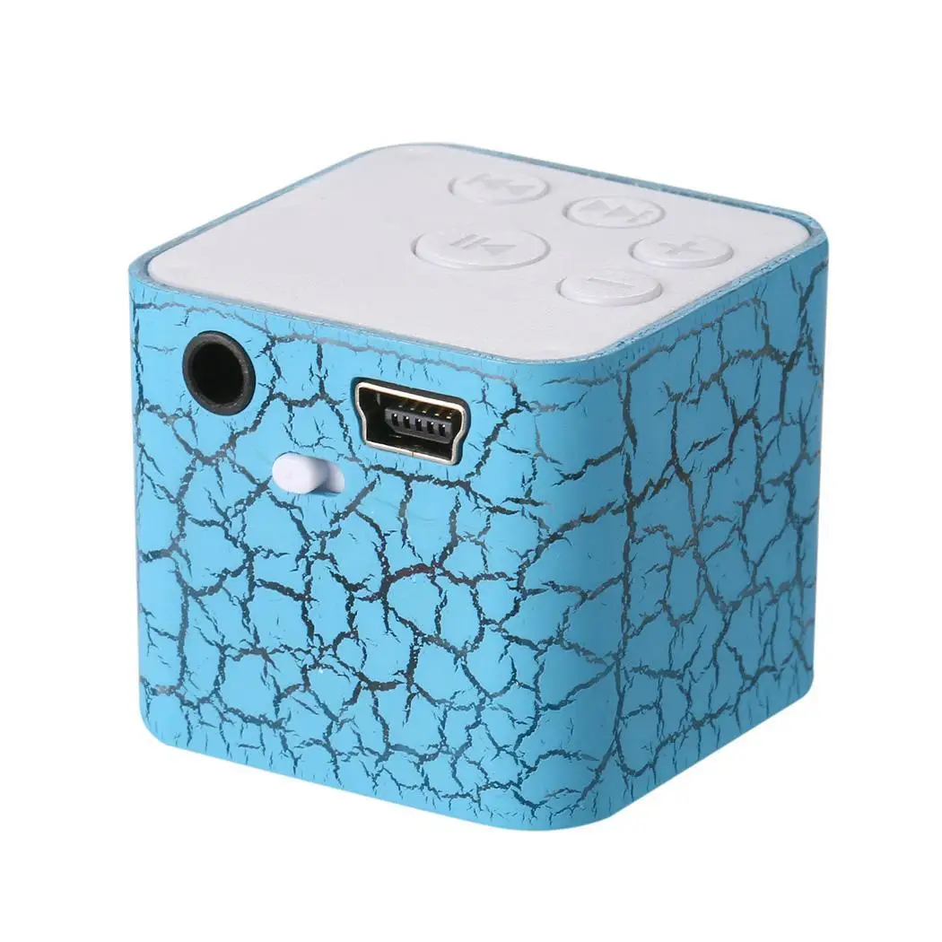 Мини Роговая карта MP3 Квадратный Блок 3 5 мм TF форма внешний аудио плеер 4H USB 2