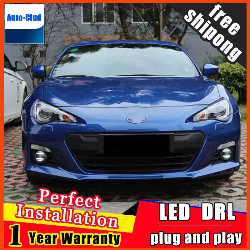 

Car-styling LED Fog Light For SUBARU FORESTER 2013 - 2017 LED Fog Lamp With Lens And LED Day Time Running Ligh DRL 2 function