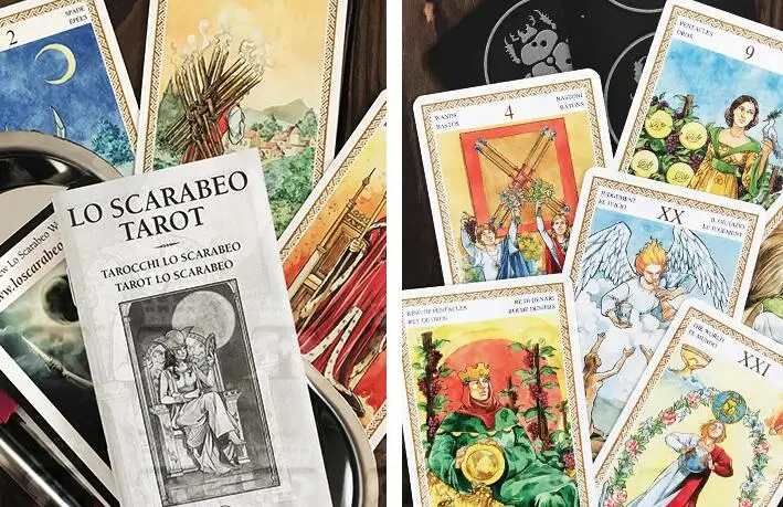 Новая настольная игра карты Таро Scarabeo английская версия послужат прекрасным
