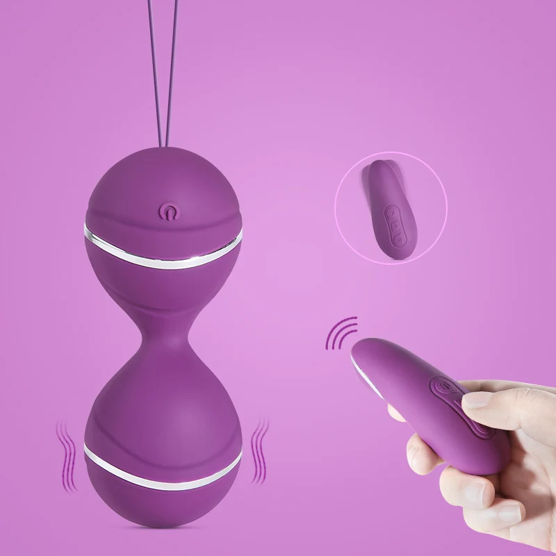 Вибрирующие яйца точки G вагинальные затягивающие Упражнения Кегеля шарики