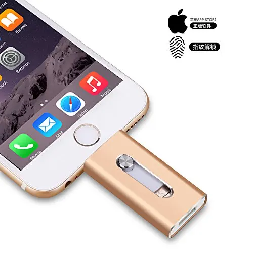 Usb флэш накопитель для iPhone Memory Stick 3 в 1 Освещение USB 0 зашифрованные 64 ГБ IOS Android и