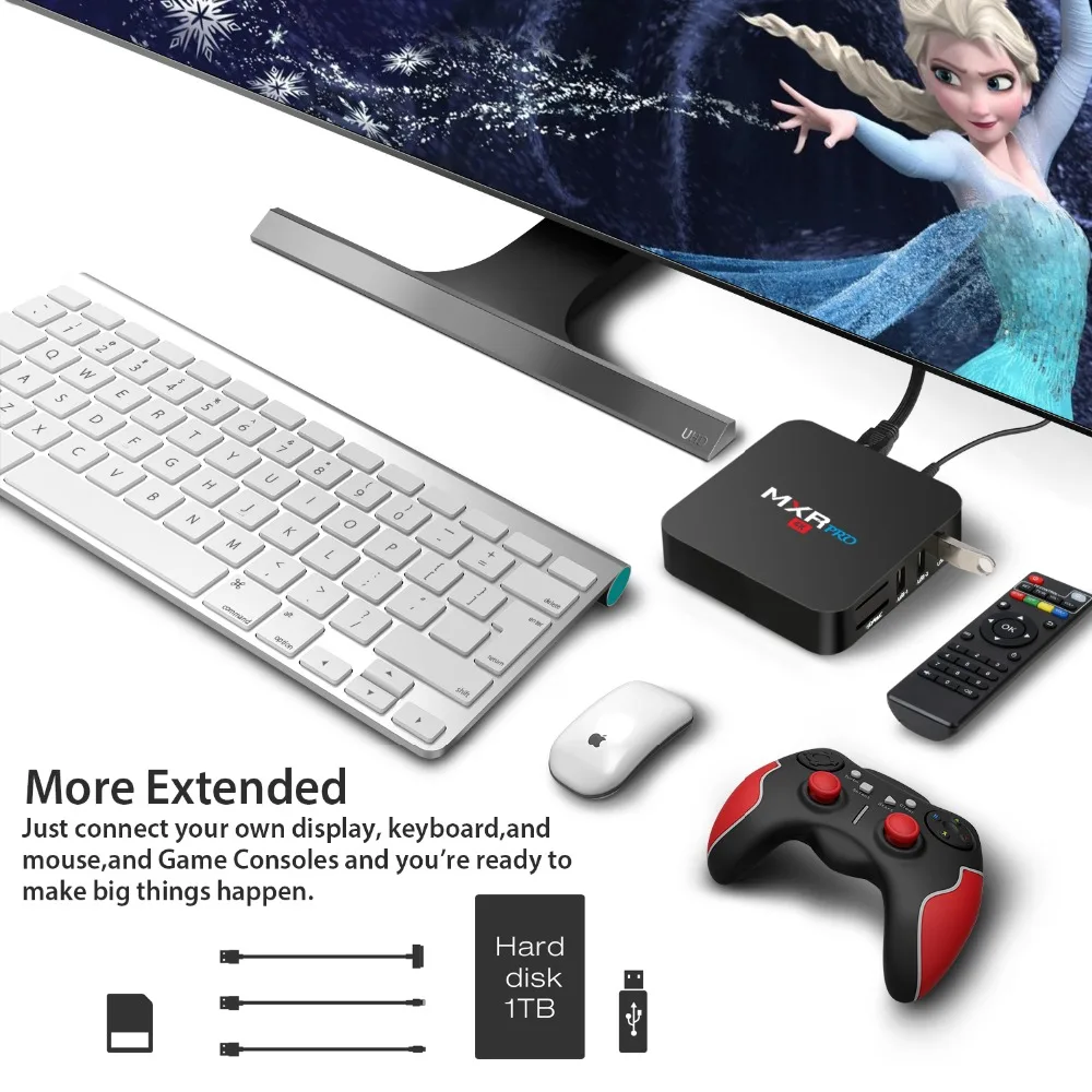 ТВ приставка MXR PRO RK3328 Rockchip Android 8 1 4 ГБ 32 2 4G/5 0G WIFI 100M Bluetooth|tv box|tv box 4gbtv 4gb 32gb |