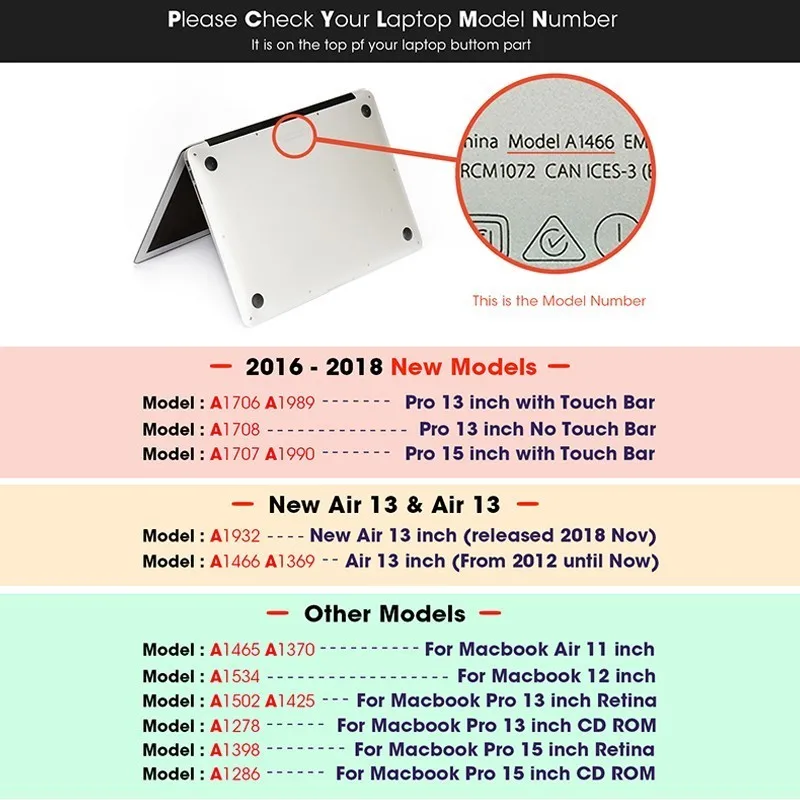 

Fashion Wood Painted Laptop Case for MacBook Retina Pro Air 13 15 12 inch Hard Shockproof Cases for A1990 A1706 A1398 PVC Cover