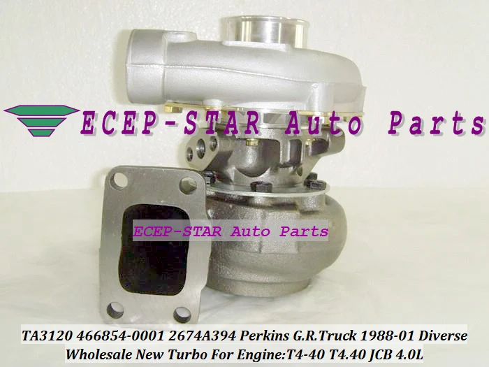 Турбокомпрессор TA3120 466854 0001 5001S 2674A394 для Perkins G.R. Грузовик 1988 2001 разнообразные
