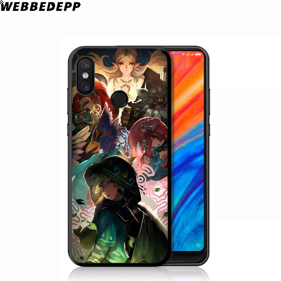 WEBBEDEPP Legends Of Zelda мягкий чехол для Xiaomi Mi 9T 9 8 SE 6 A1 A2 A3 Lite MiA1 MiA2 MiA3 F1 MAX 3 Mi8 CC9E CC9 |