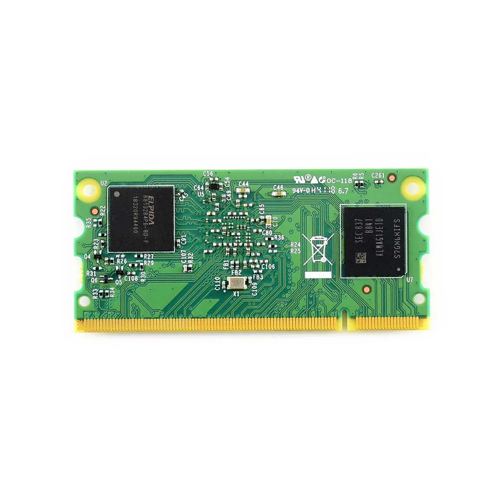 Raspberry Pi компьютерный модуль 3 + 16 ГБ 1 ОЗУ 64 бит 2 ГГц контактов разъем