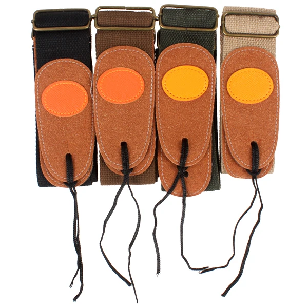 

Cotton + Leather Strap for Bass / Acoustic / Electric Folk Guitar