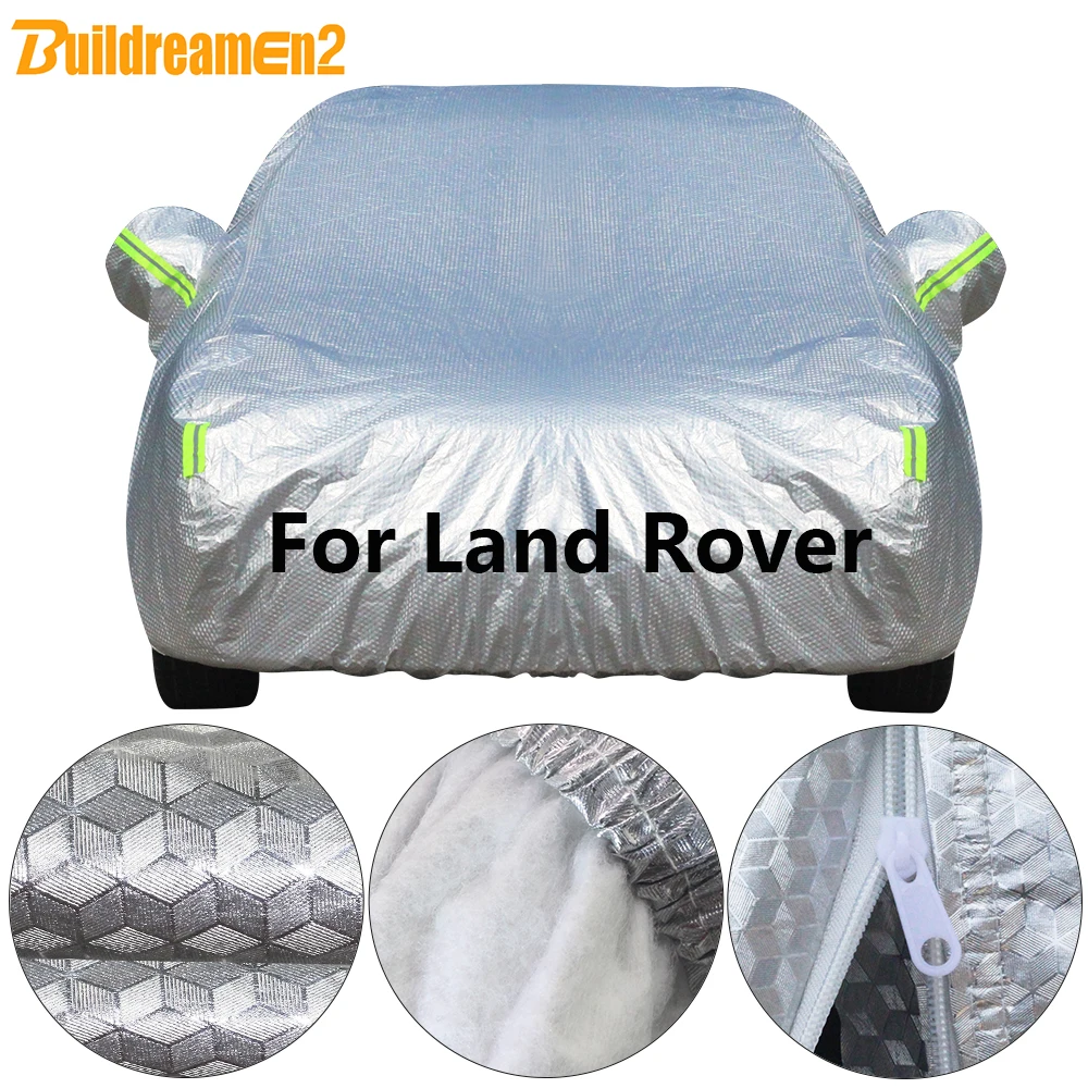 Buildremen2 For Land Rover Freelander Discovery Range Rover Evoque Thick Car Cover Waterproof Sun Rain Snow Hail Resistant Cover