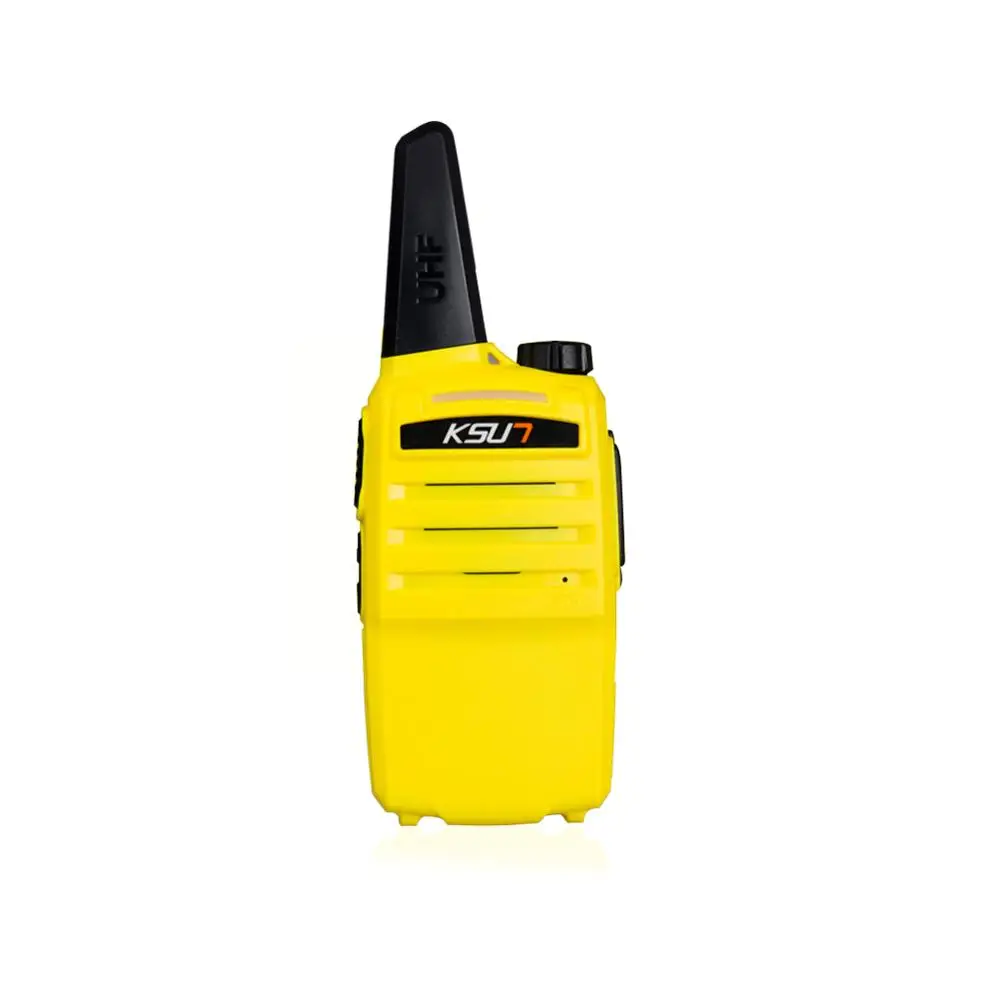KSUN KSX35-16DY портативный Небьющийся Vhf Walkie Talkie цифровой двухсторонний радио Walkie Talkie - Цвет: Цвет: желтый