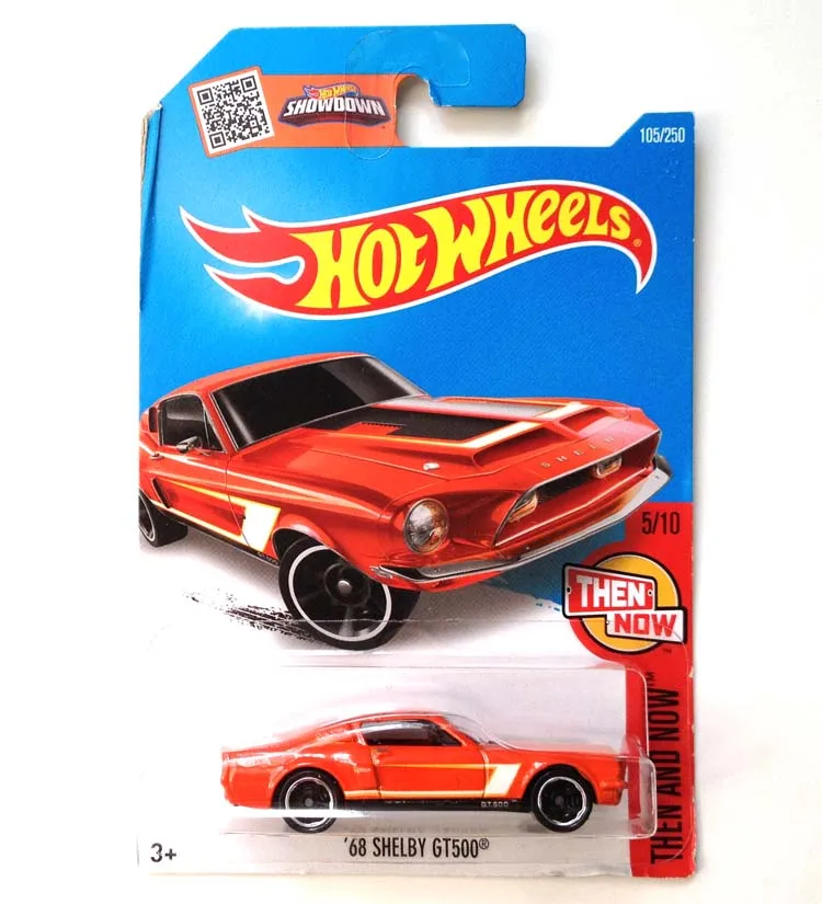 Лидер продаж 2016 года колеса 1: 64 автомобиля 68 Шелби GT500 Коллекционная серия