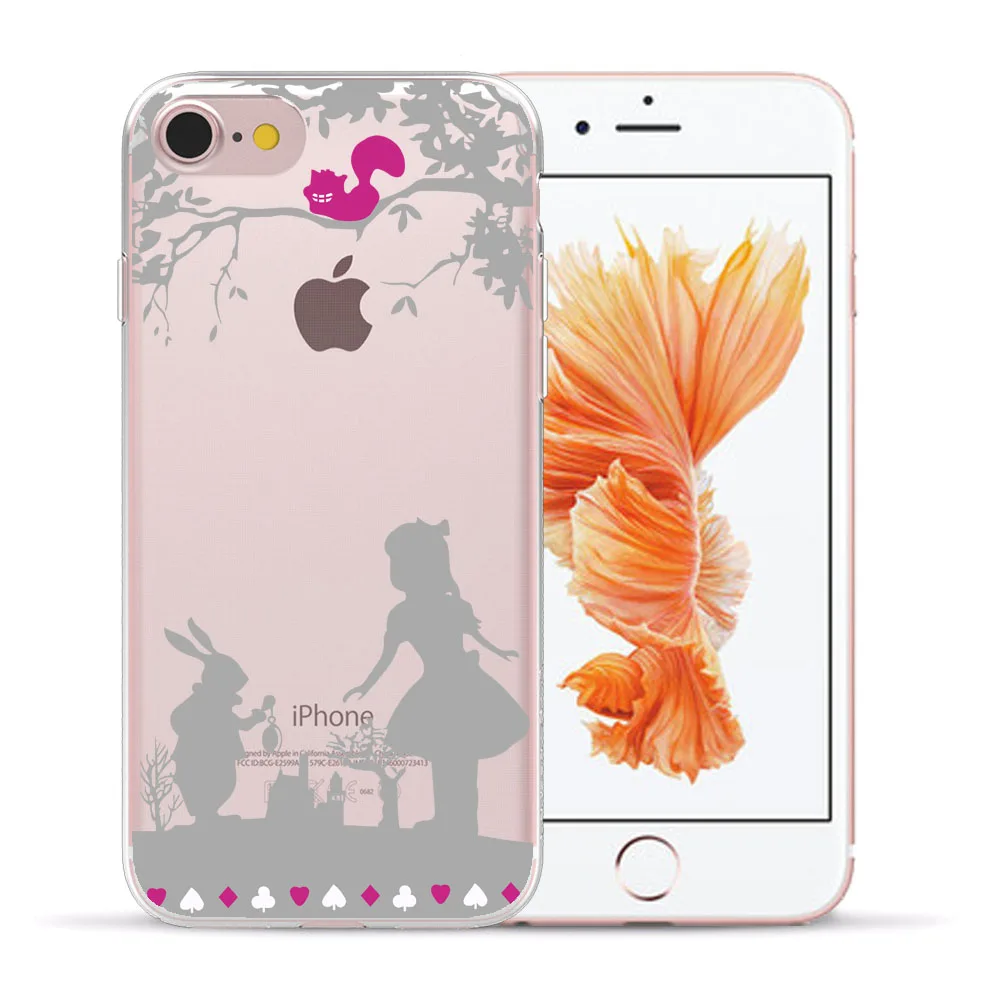 Мягкий силиконовый чехол из ТПУ для iPhone 5, 5S, SE, 6, 6 S, 7, 8 Plus, X, XS, 11 Pro Max, XR, Бабочка, Динь-Динь, задняя крышка