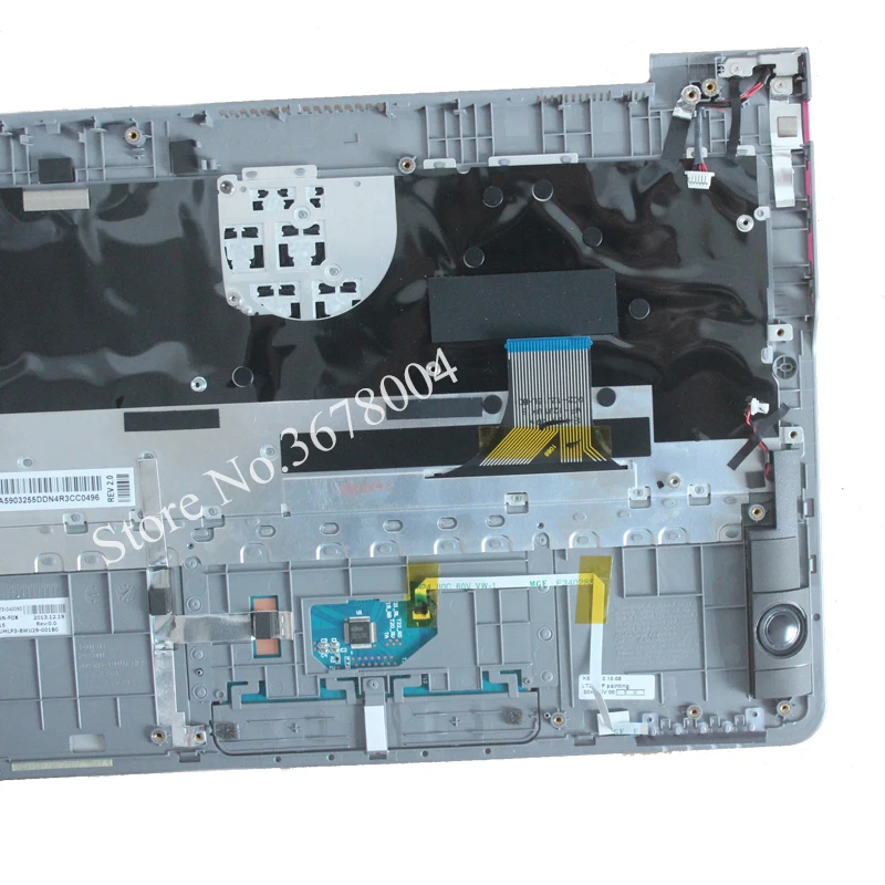 SP для Samsung NP530U3C NP530U3B NP535U3C 530U3B 530U3C NP540U3 NP532U3C NP532U3A испанская клавиатура серый чехол