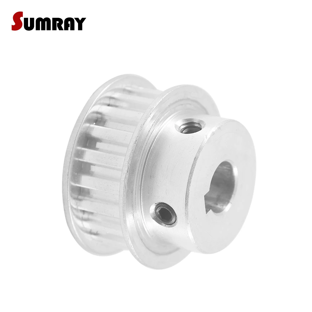 Шкив зубчатого ремня SUMRAY Keyway XL 18T 8/10/12/12 7 мм диаметр отверстия keyway 3/4/5 ширина 11 шкив
