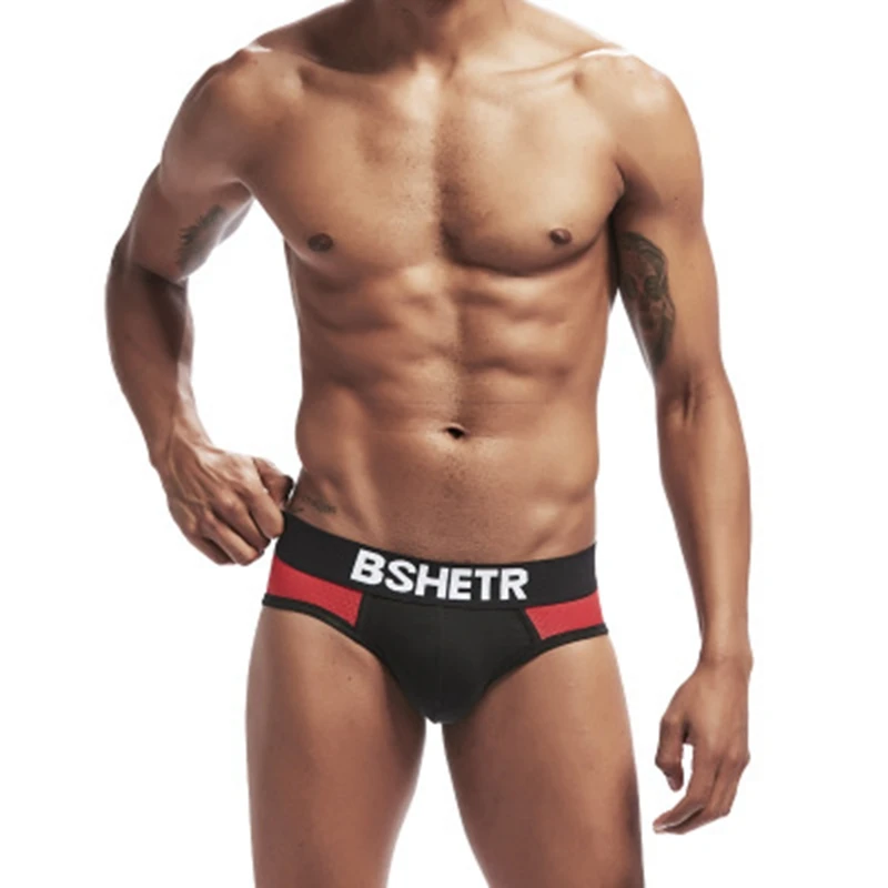 BSHETR фирменные дышащие Cueca мужские шорты-боксеры хлопковые Для мужчин нижнее