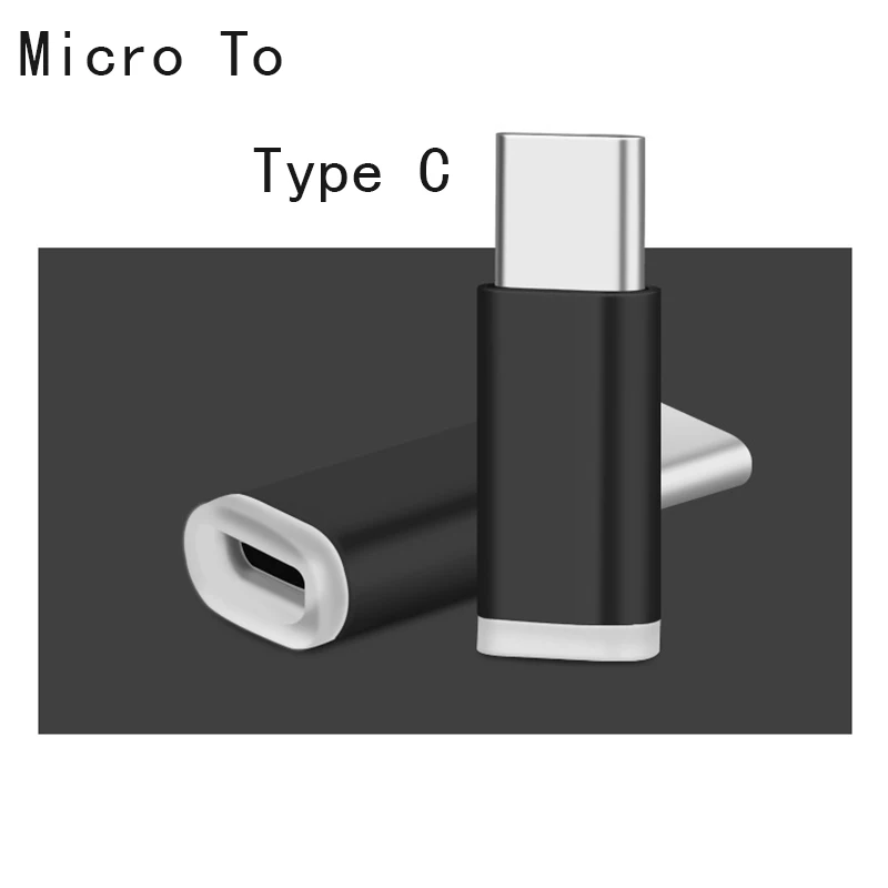 Адаптер Type C Micro USB к адаптеры Typec Mini V8 Android USBC Adaptador Tipo конвертер|Переходники и