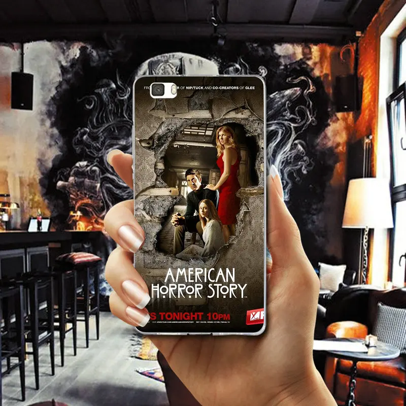 Soft TPU Accessories Mobile Phone Case for Huawei P8 P9 P10 P20 P30 Mate 10 Pro Honor 7X 9 Lite 2017 Shell American Horror Story |