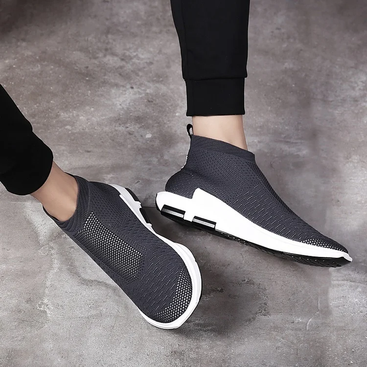 Sycatree 2018 Новая мода Flyknit мужские носки обувь Студенческая Повседневная спортивная