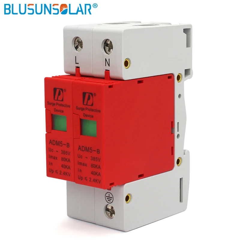 Бытовое устройство для защиты от всплесков напряжения 2 шт./партия P 80 кА 380 В