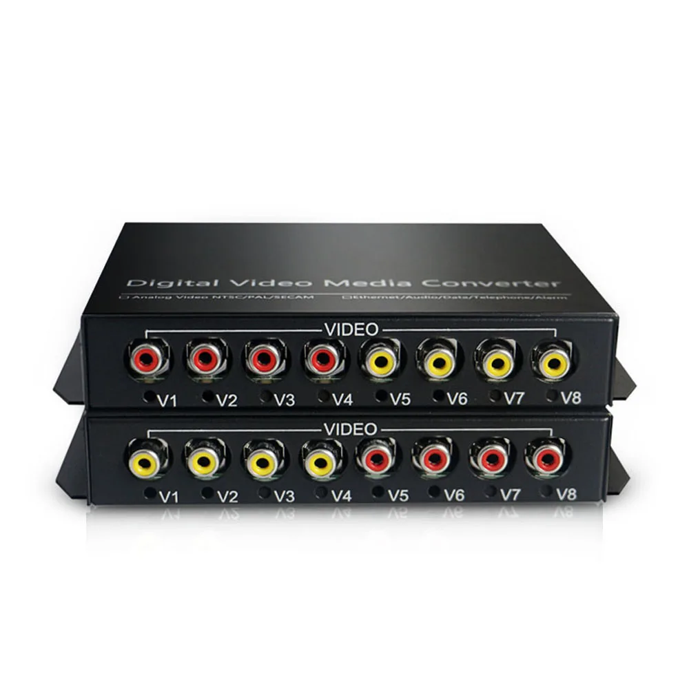 4 аудио через FC волоконно оптический удлинитель (двунаправленный) передатчик и