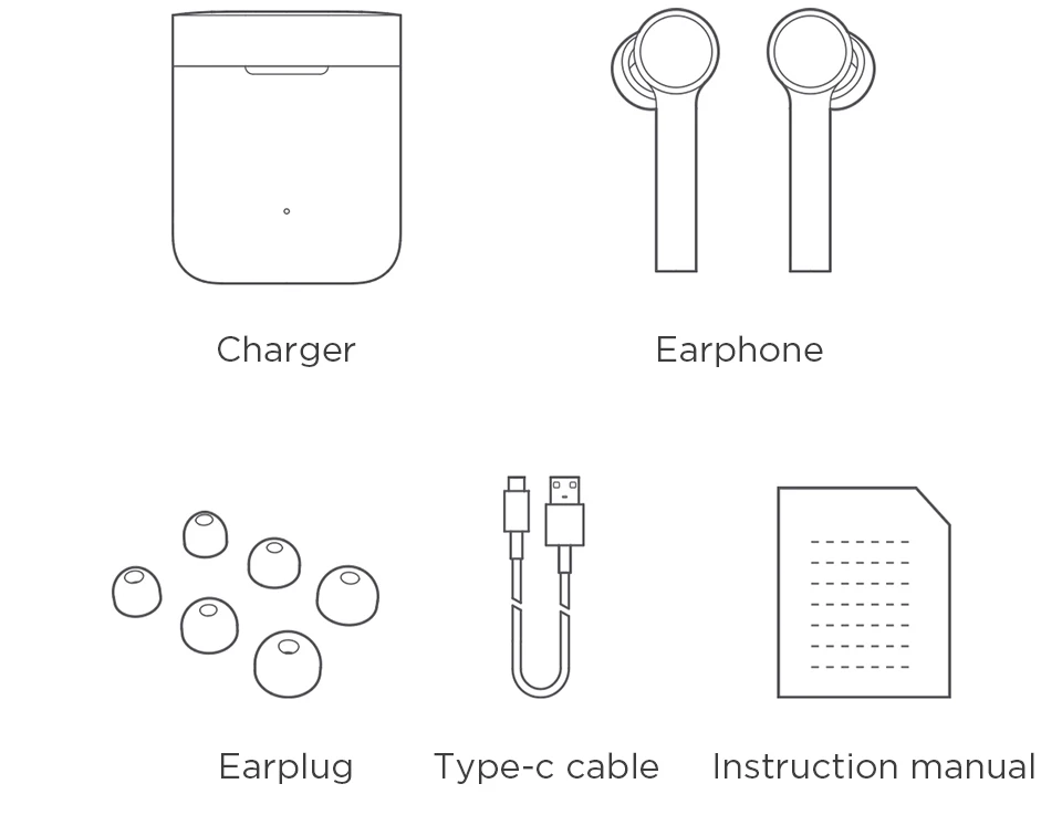 Оригинальные Xiaomi Mi наушники Air Bluetooth беспроводные наушники сенсорное управление с зарядным устройством беспроводная гарнитура AirDots Pro