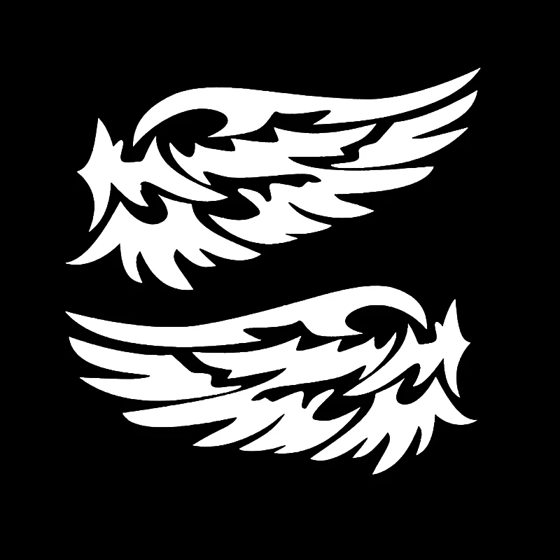 Автомобильный Стикеры наклейка 3D ангел хранитель с крыльями Красивая