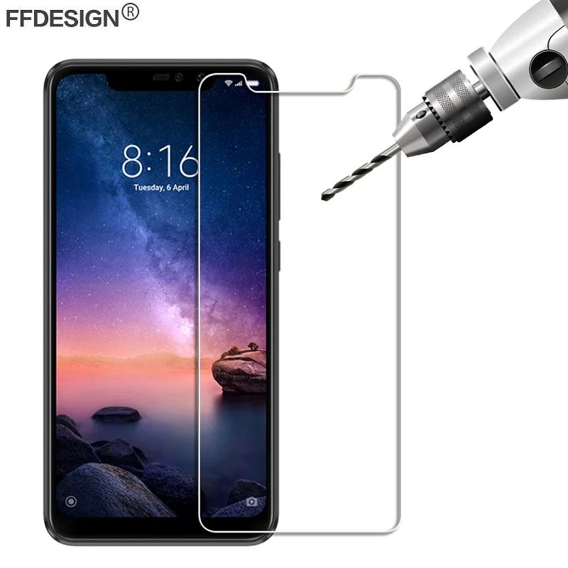 Защитное стекло для Xiaomi Redmi Note 6 Pro на Защитная пленка экрана закаленное защиты