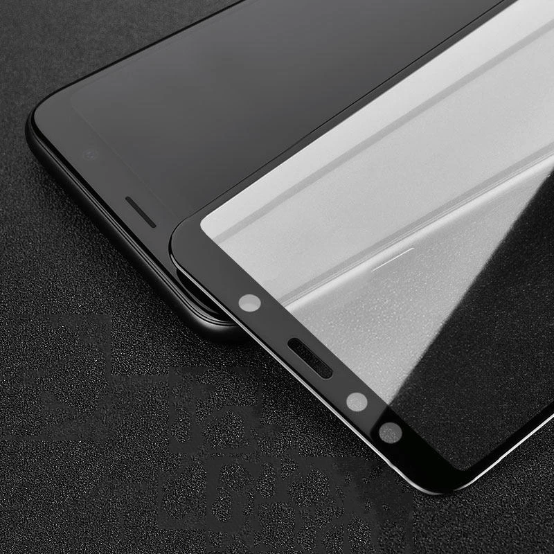 Защитное стекло закаленное для Samsung Galaxy A7 2018|Защитные стёкла и плёнки телефонов| |