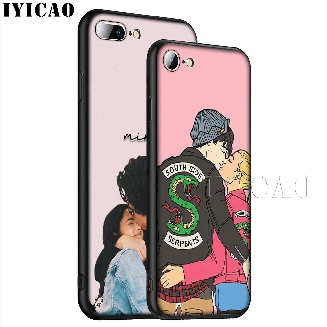 IYICAO ривердейл чони Мягкий силиконовый чехол для телефона iPhone XR X XS 11 Pro Max 6 6S 7 8 Plus 5