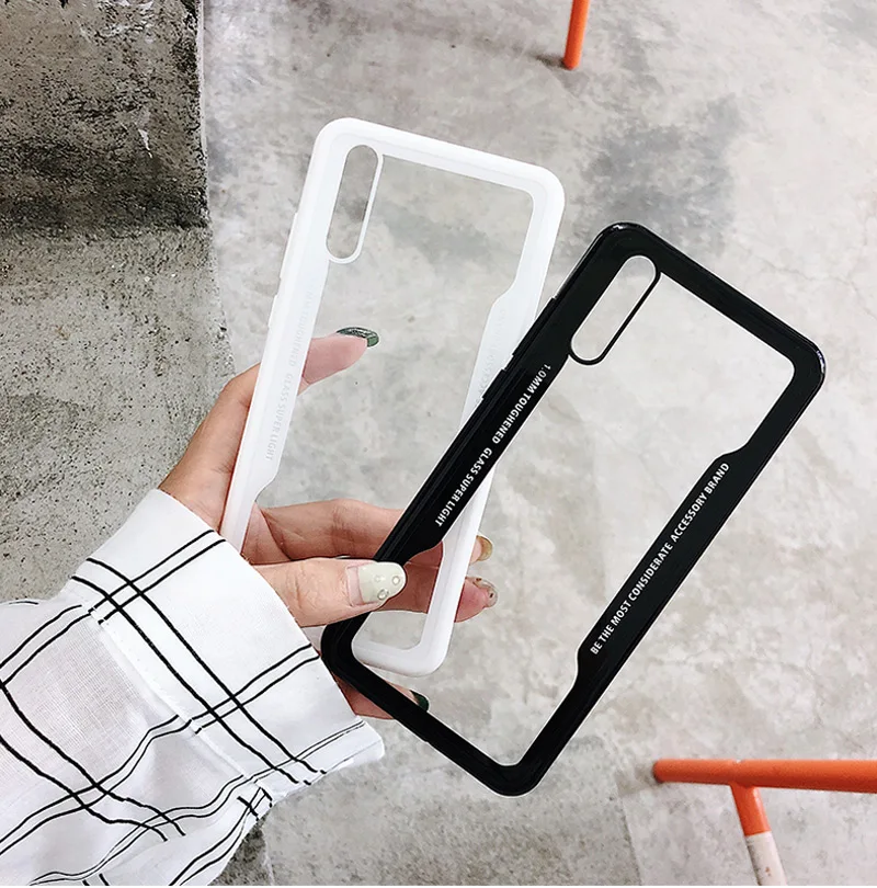 Прозрачный Акриловый чехол накладка из поликарбоната для huawei P30 Pro P20 Lite P10 Mate20 10 Nova