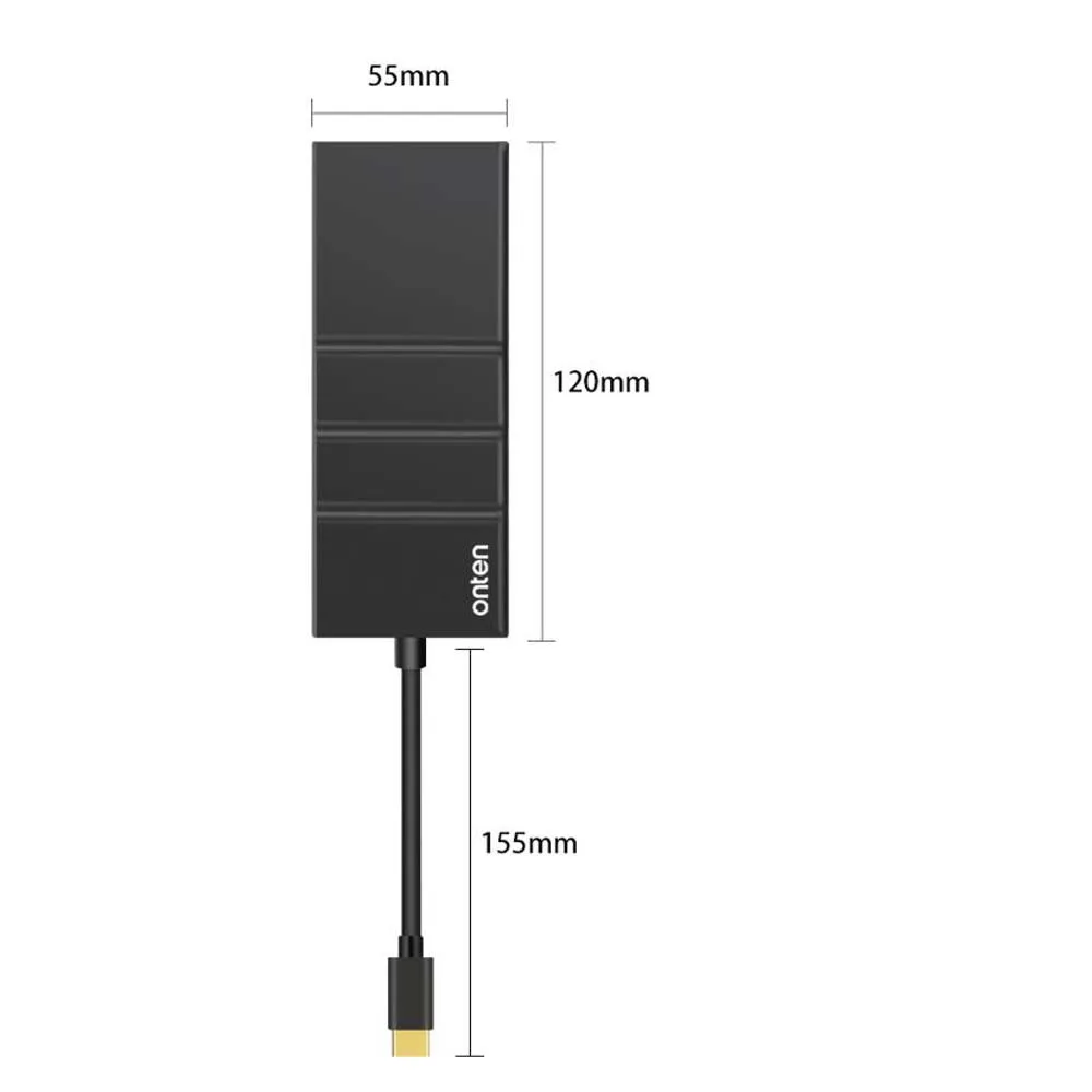 Портативный адаптер HDTV для телефонов Android и Windows usb хаб 3 0 Type C в HDMI концентратор USB
