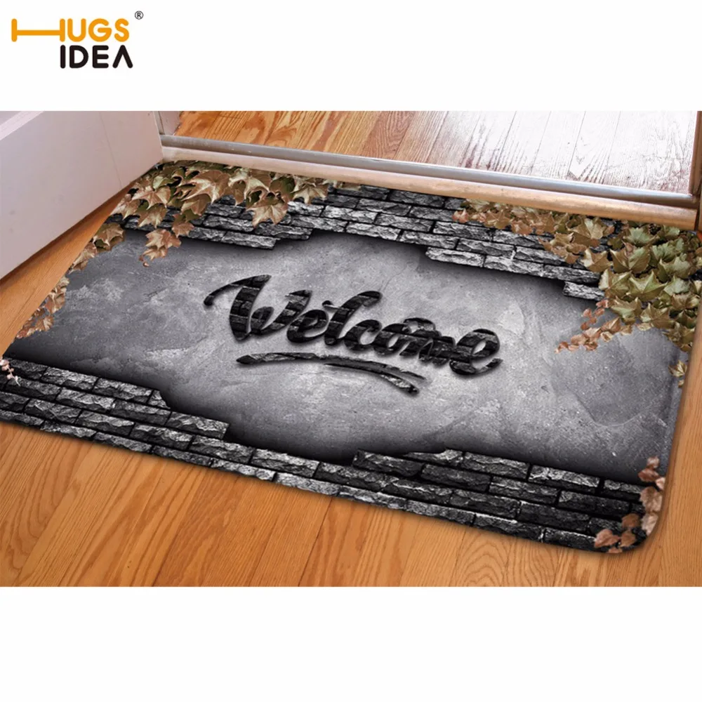 Домашний Декоративный Напольный коврик HUGSIDEA Придверный для дома кухни ванной |