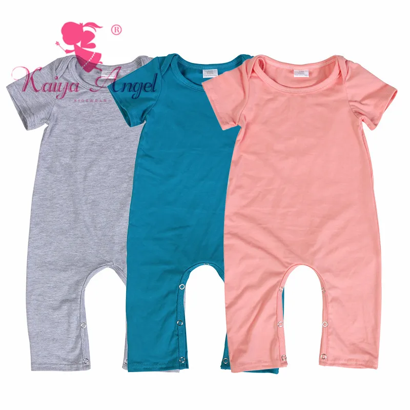 

Kaiya Angel New Fashion Toddler Kids Boy Romper Short Sleeve Spring Girl Beach Cotton Baby Clothes Factory Wholesale