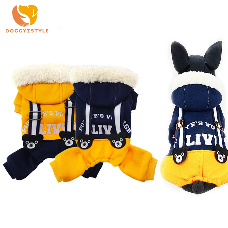 Комбинезон с медвежонком для домашних животных 2 цвета Новое поступление