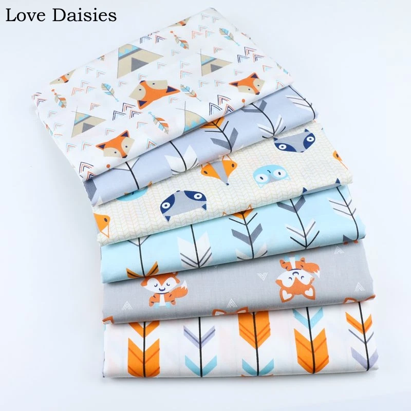 Саржевая ткань из 100% хлопка белая и серая палатка с мультяшным рисунком