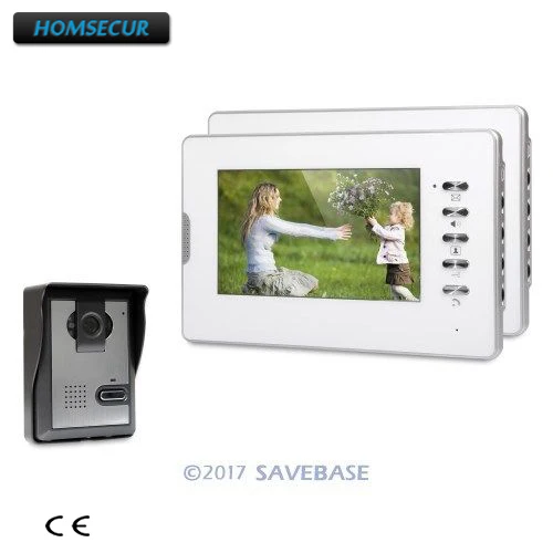 HOMSECUR 7 &quotвидео охранный дверной телефон с режимом отключения звука для домашней