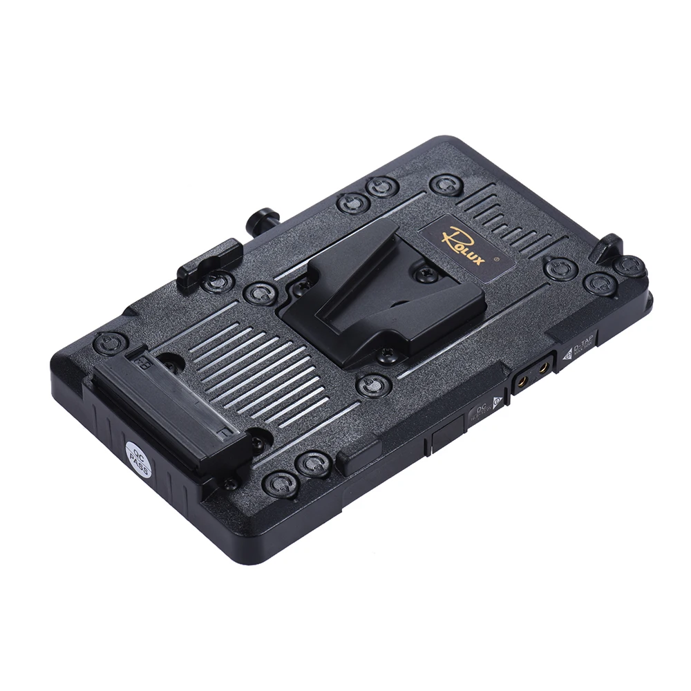 Rolux RL-IS2 V-mount V-lock DIY Блок питания для Sony BMCC BMPCC светодиодная подсветка видеокамеры |