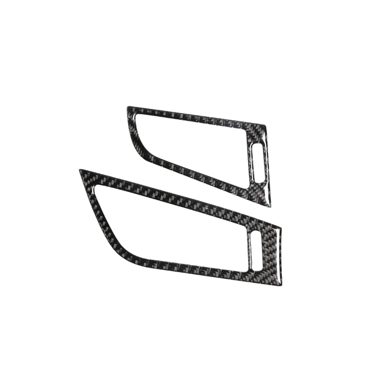 

For BMW Z4 E89 2009-2015 2PCS/Set Carbon Fiber Car Front Air Conditioner Vent Outlet Frame Cover Trim Stickers Auto Accessories