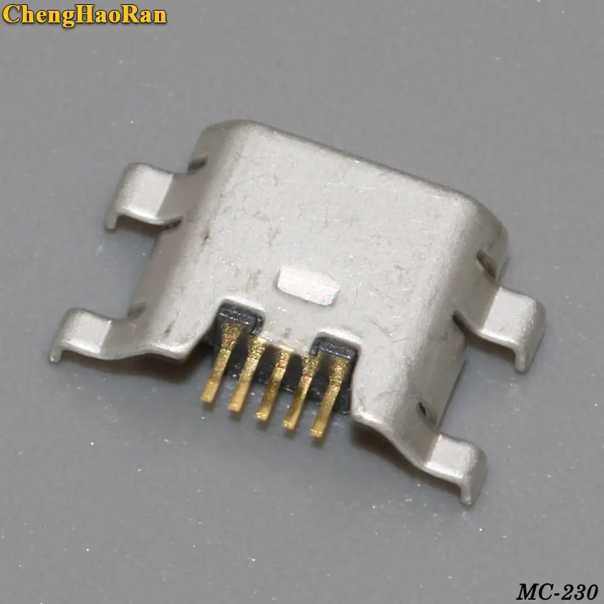 ChengHaoRan 100 шт. для ZTE Blade L2 S6 5 0 U807 N983 N807 U956 N5 N909 N798 N980 микро мини USB разъем порт зарядки |