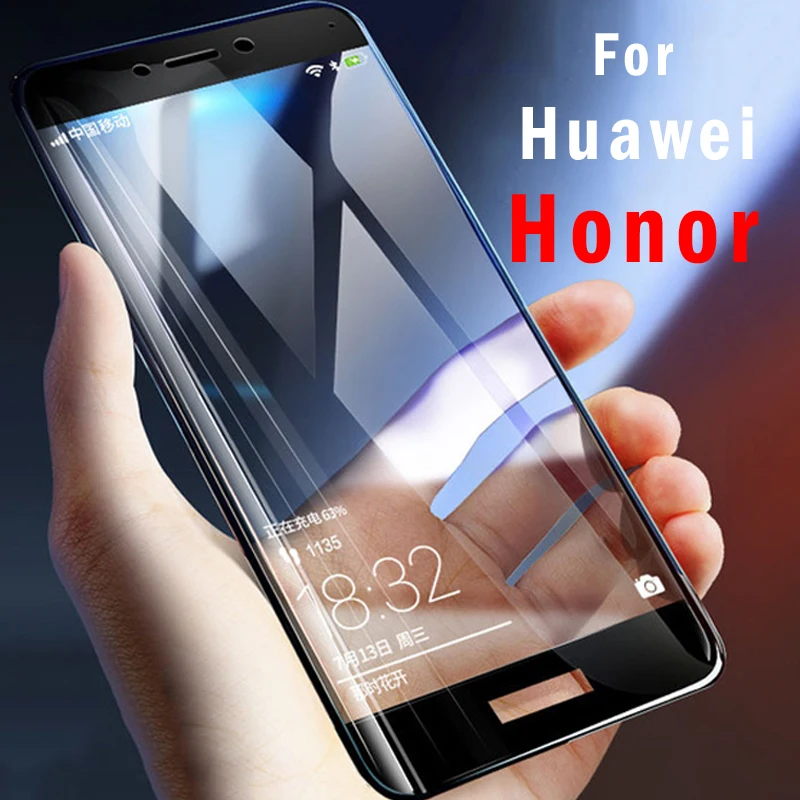 Полное покрытие стекла Honor 6c Pro Защита экрана для huawei 6A 6X 7X C6 A6 X6 закаленное стекло 7