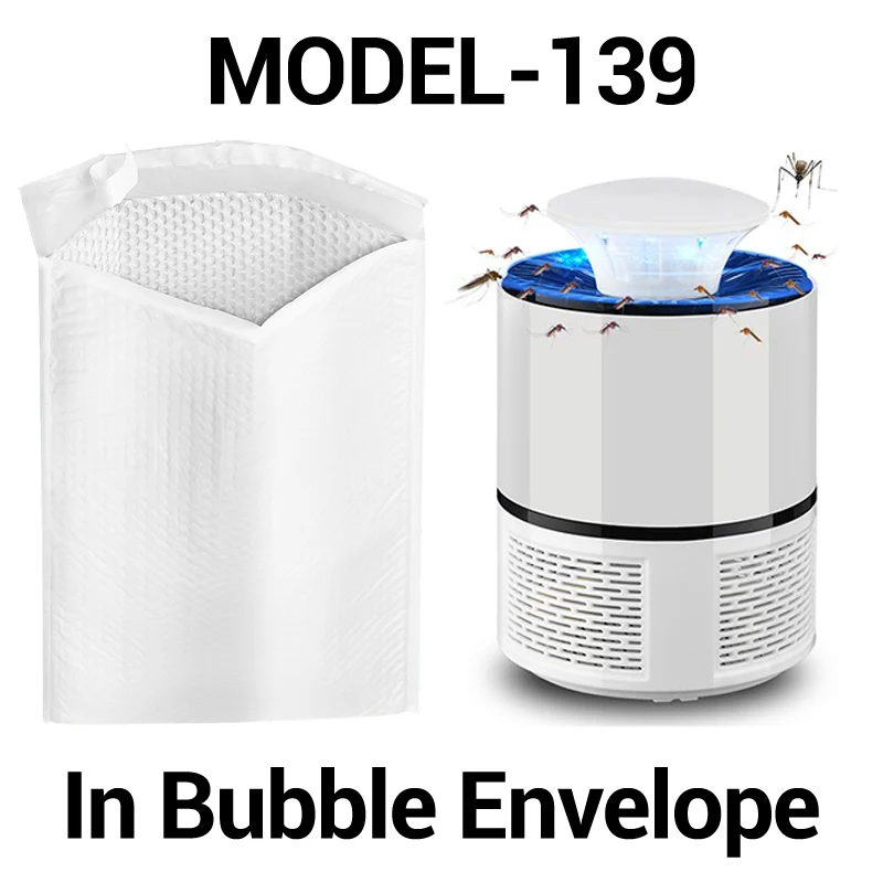 Model-139-White Наклейка от комаров лампа светодиодный фотокаталитическая ловушка для комаров насекомых Moskito Muggen Killer USB ошибка Zapper репеллент открытый - Цвет: Model-139-White