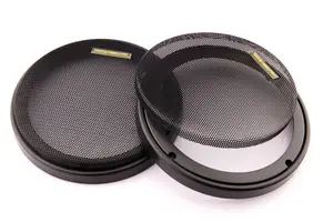 WLKE 2 шт. 6,5 дюйма черный динамик сетчатый корпус декоративный круг с защитной решеткой 155 мм динамик решетка для автомобиля