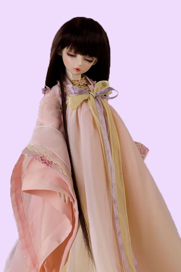 1/8 1/6 1/4 1/3 весы BJD парик с длинными прямыми волосами для BJD/Аксессуары кукол SD не